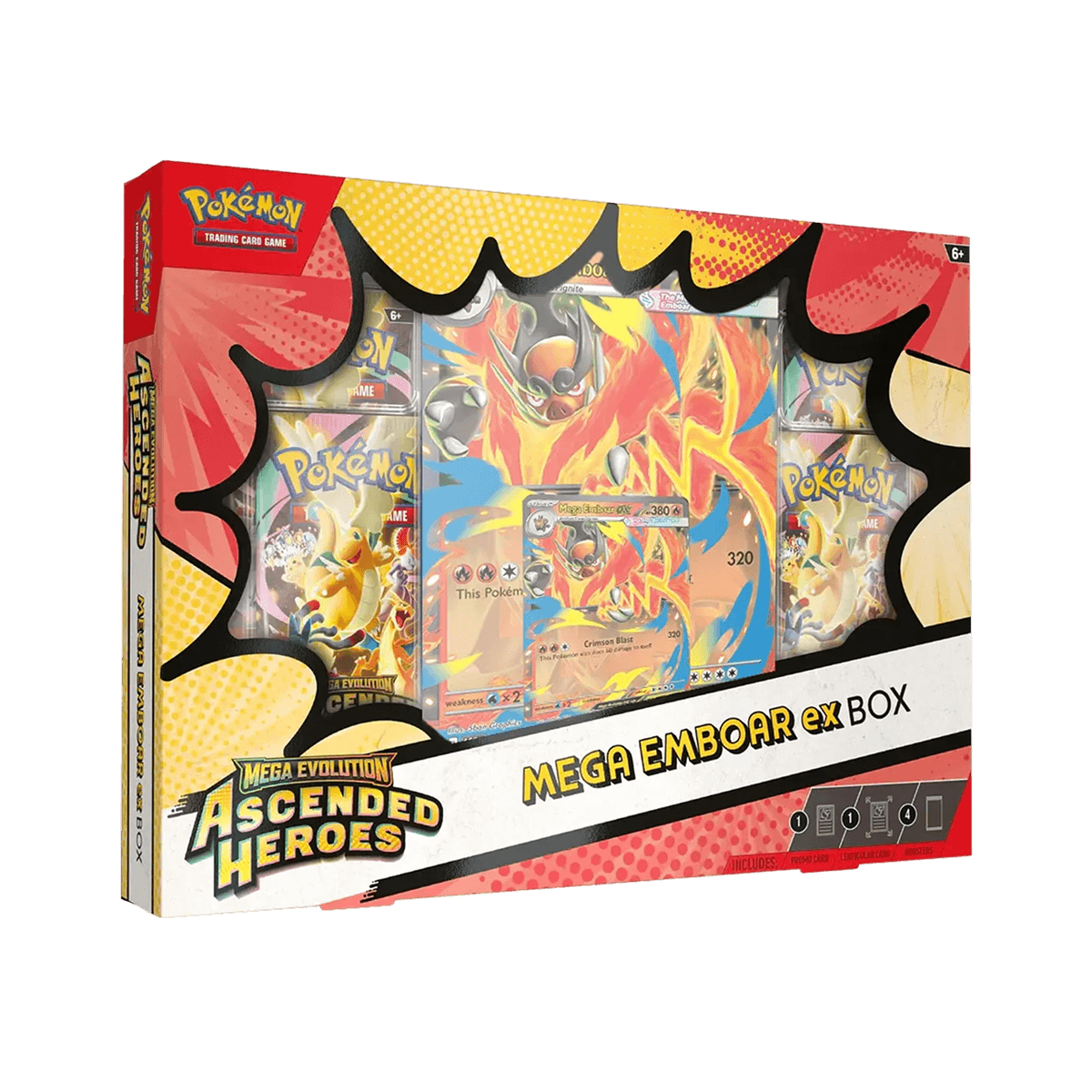 Ascended Heroes Mega Emboar ex Box